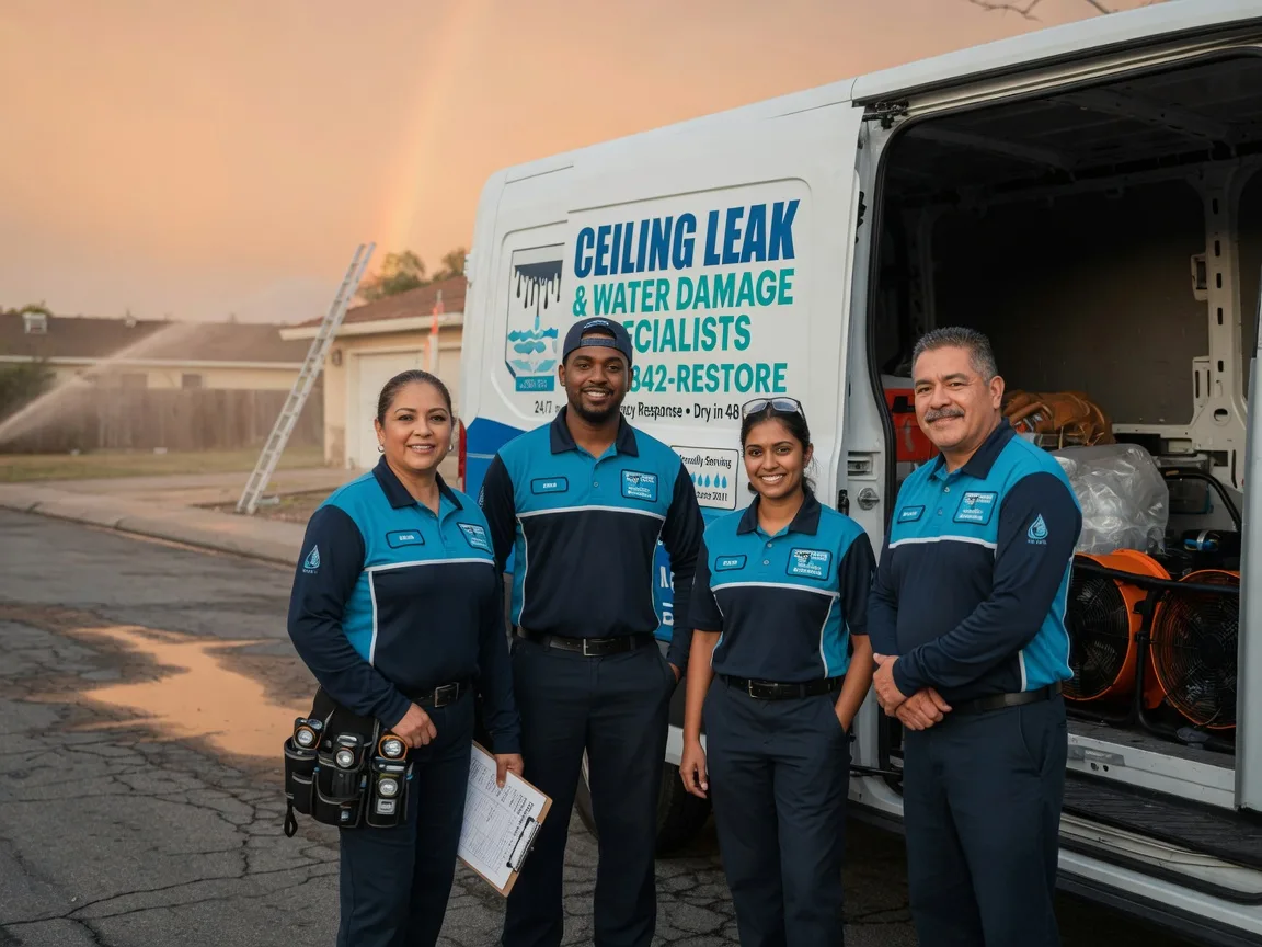 Ceiling Leak Cleanup company in Portlandville, NY