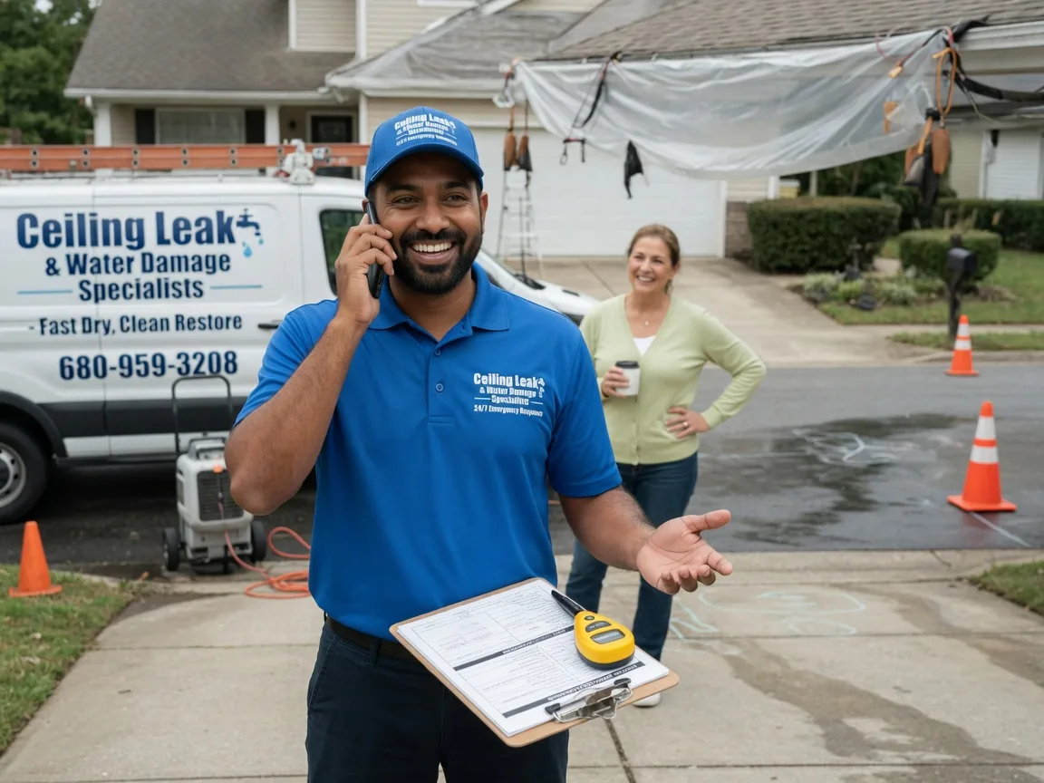 Ceiling Leak Cleanup Portlandville, NY FAQs